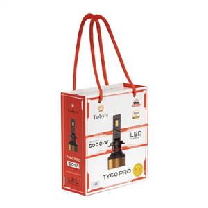 لامپ هدلایت پایه H4 دو طرفه CSP برند توبی Toby’s – 60 w
