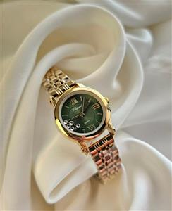 ساعت مچی عقربه ای زنانه شوپارد طرح یونانی ضدآب