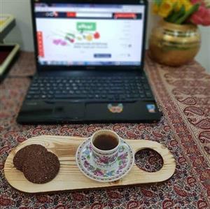 سینی سرو چوبی مدل a( مستقیم از تولیدکننده)