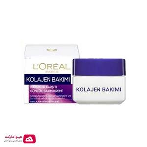 کرم روز ضد چروک لورال مدل kolajen bakimi 