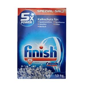 نمک ماشین ظرفشویی فینیش مدل 5X بسته 1500 گرمی