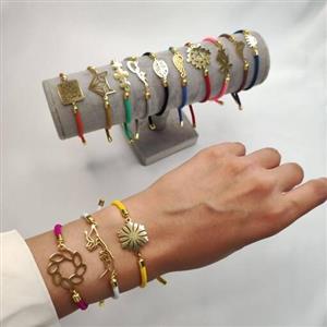 دستبند های کنفی طرح طلا