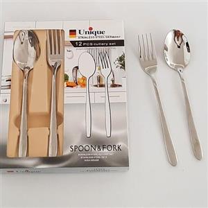 سرویس قاشق و چنگال یونیک آلمان 12پارچه