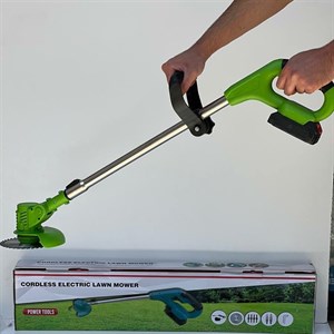 چمن زن شارژی 36 ولت همراه با دو باطری و سه نوع تیغه 