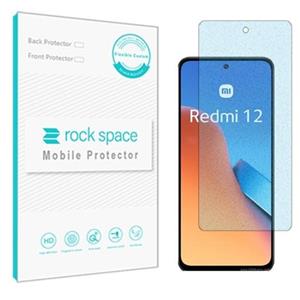 گلس نانو مات بلوکات (ضد اشعه آبی) و ضد ضربه شیائومی Redmi 12 برند راک اسپیس