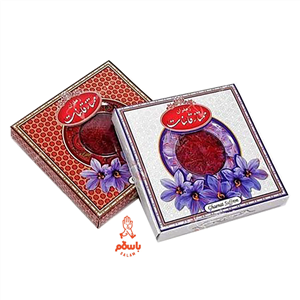 جعبه مقوایی با قوطی خاتم3 گرم مناسب برای بسته بندی زعفران