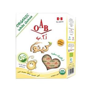 کینوا ارگانیک سفید اُ ب مقدار 250 گرم OAB Organic White Quinoa 250gr 
