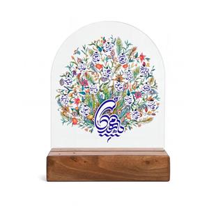استند چوبی یا مهدی متریال چوب گردو پوشش نهایی نیم پلی استر