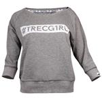 سویشرت زنانه ترک ویر مدل Trec Girl 03 Gray