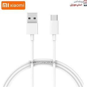 کابل شارژر شیائومی POCO M2  از نوع سوپر فست Type-C و خروجی 3 آمپر 18 وات