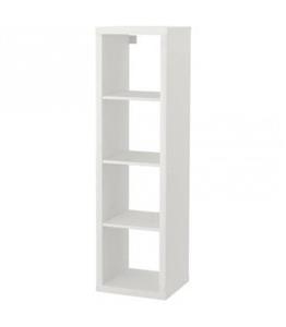 کتابخانه چهار طبقه ایکیا مدل KALLAX ابعاد 147×42 سانتیمتر رنگ سفید