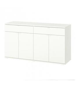 بوفه ایکیا مدل VIHALS عرض 140 سانتیمتر رنگ سفید
