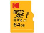 کارت حافظه MicroSDXC کداک ظرفیت 64 گیگابایت 