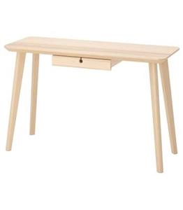 میز تحریر چوبی ایکیا مدل LISABO خودرنگ