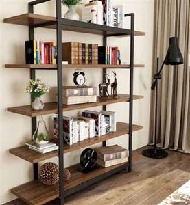 کتابخانه چوب و فلز کد 9818