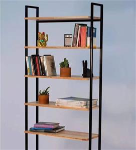 کتابخانه چوب و فلز کد 9822