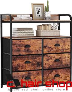 دراور 6 کشویی چوب و فلزکد 9911