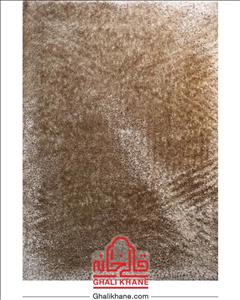 فرش شگی سه بعدی رنگ نسکافه ای