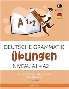 کتاب تمرین گرامر زبان آلمانی Deutsche Grammatik Übungen A1A2Lösungen 