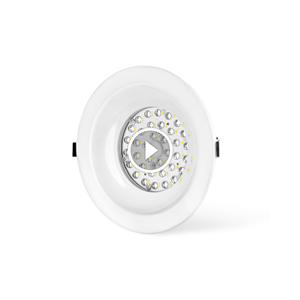 چراغ LED توکار نورا قطر 20 – زاویه 90و60 –DR12