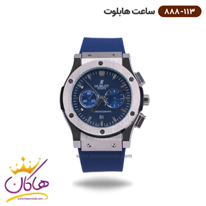 ساعت هابلوت مردانه بند رابر کرنوگراف 888/113