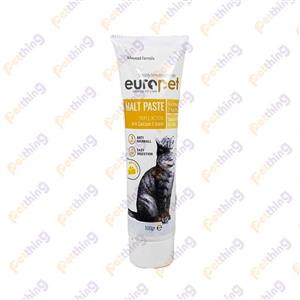 خمیر مالت مخصوص گربه یوروپت طعم پنیری Europet  وزن ۱۰۰ گرم