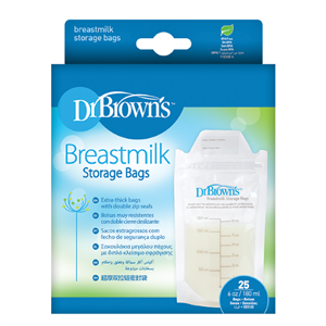 کیسه ذخیره سازی شیر مادر دکتر براونز Dr browns بسته 25 عددی