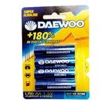 باتری قلمی 4 تایی (سوپر آلکالاین) DAEWOO