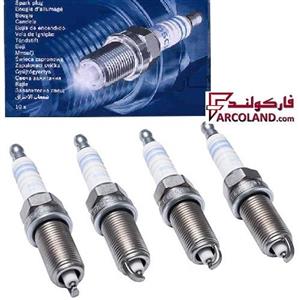 شمع موتور خودرو بوش BOSCH پایه بلند مدل FR8SCبسته 4 عددی42+اصل روسیه