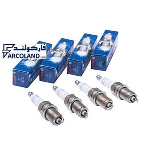 شمع موتور خودرو بوش BOSCH مدل FR7DCبسته 4 عددی 8+ اصل روسیه