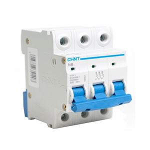 کلید مینیاتوری سه پل 6 آمپر چانت مدل NB1-C6-6K-3P