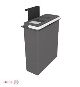 سطل زباله درب آویز 4 لیتری پلاتین – platin – مدل 3691
