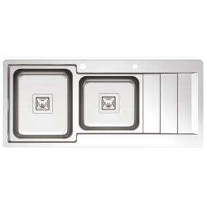 سینک استیل توکار میکس پلاس  مدل 8061S45