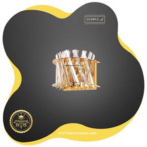 دیوارکوب مدرن کریستالی D1549-2 لوسترسازان