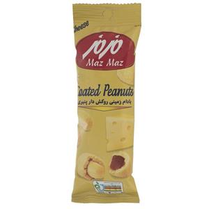 بادام زمینی مزمز روکش دار پنیری Maz Coated Peanuts 40gr 