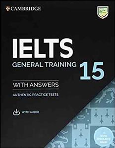 کتاب کمبریج آیلتس ۱۵ جنرال Cambridge IELTS 15 General TrainingCD Cambridge IELTS 15 GeneralCD