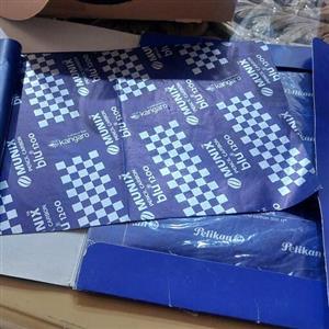 کاربن آبی14 عددی ابعاد 33در21 کاربن Munix blu1200 PENCIL CARBON