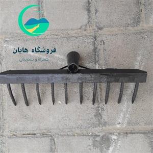 شن کش فولادی دارای دندانه به تعداد 10 عدد