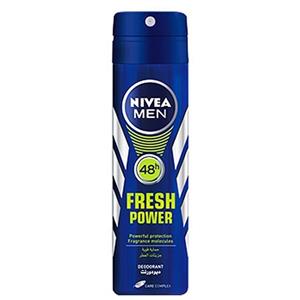 اسپری مردانه نیوآ مدل Fresh Power حجم 150 میلی لیتر Nivea Fresh Power Spray For Men 150ml