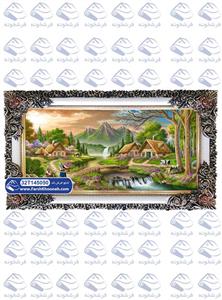 تابلو فرش زنان عشایری در کوهستان کد 145050