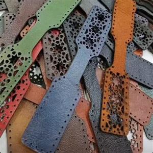 چرم طبیعی نیمه آماده جاکلیدی اسلیمی