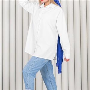 شومیز پوپلین سفید