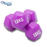 دمبل 1.5 کیلویی ایروبیک رکورد Record aerobic dumbbells 