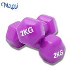 دمبل 2 کیلویی ایروبیک رکورد Record aerobic dumbbells 