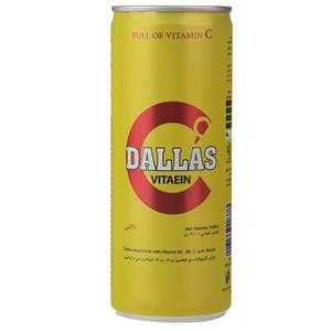 نوشابه انرژی زا Vitaein دالاس مقدار 0.24 لیتر Dallas Vitaein Energy Drink 0.24Lit
