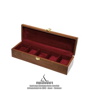 جعبه ساعت مچی 5 عددی چوبی Box Watches 5 WS