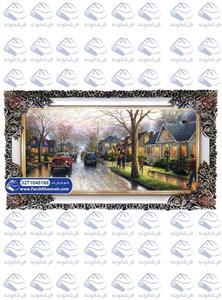 تابلو فرش منظره خیابان کد 1045168