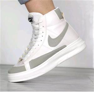 کفش ساقدار کد njdn زیره پیو مدل نایک جردن فوق العاده نرم و سبک سایز 37 تا 40 با 