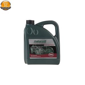 روغن موتور مبانول کد SN 10W-40 حجم 4 لیتر Mabanol SN 10W-40 Engine Oil 4 L