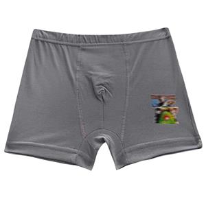 شورت پنبه ای پسرانه کوزا مدل پادار طوسی کد ۴۵۹۵